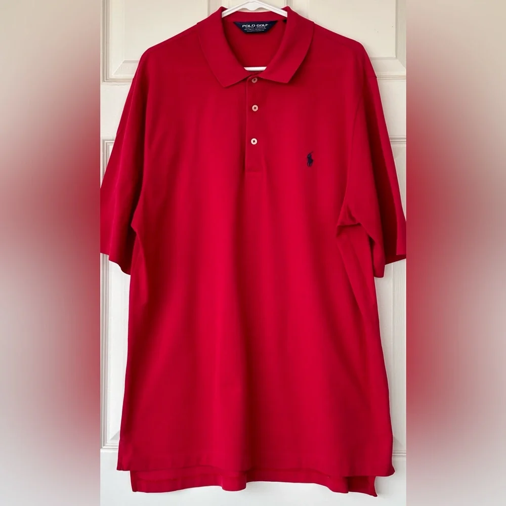 Polo‎ Golf Ralph Lauren Polo Shirt Short Sleeve Size Large